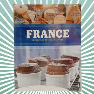 🍒 France: A Journey for Food Lovers Book NEW Cookbook by Maria Villegas